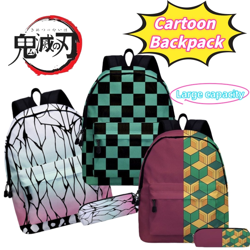 Travel Accessories B&M - Ransel Ringan Pelajar Demon Slayer Kochou