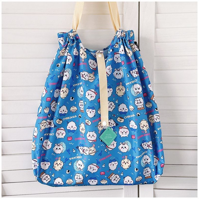 Travel Accessories For Japan Trip - Tas Penyimpanan Lipat Anime Chiikawa dengan