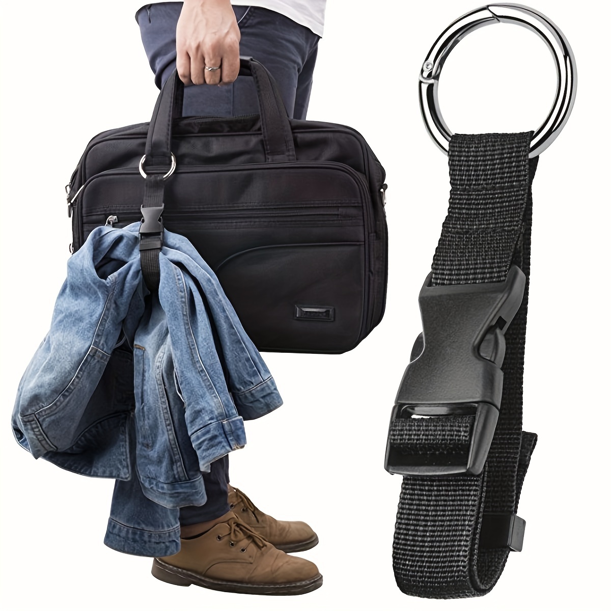 Travel Accessories B&M - Tas bagasi perjalanan, ransel tali tetap,