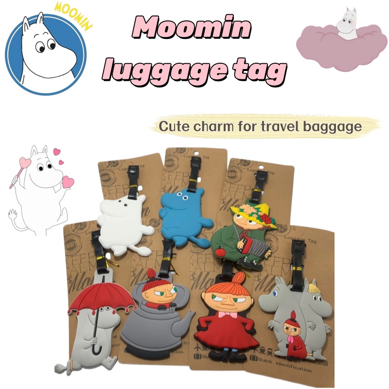 Travel Accessories Kit Bag - Aksesoris koper karakter kartun anime Moomin,