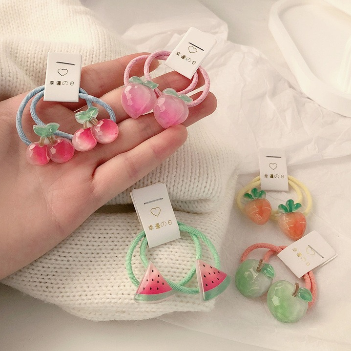 Travel Accessories For 4 Year Old - Ikat Rambut Wortel Anak 5 Pasang