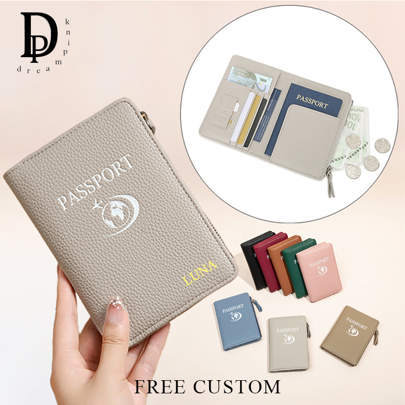 Travel Accessories Passport Holder - Dompet Paspor Wanita RFID Kulit PU