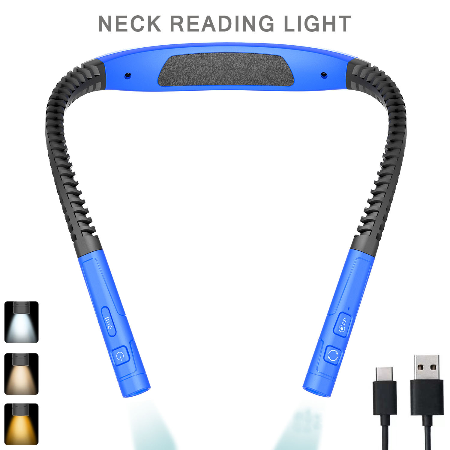 Book Light Flexible - Lampu Baca Leher LED Lampu Baca