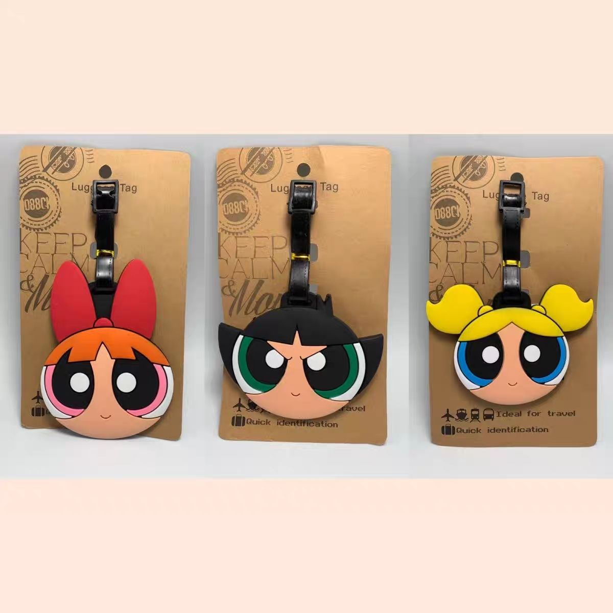 Travel Accessories To Gift - Gantungan Tas Anime The Powerpuff Girls,