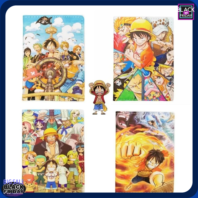 Travel Accessories For Japan Trip - Tempat Paspor Anime One Piece Sampul