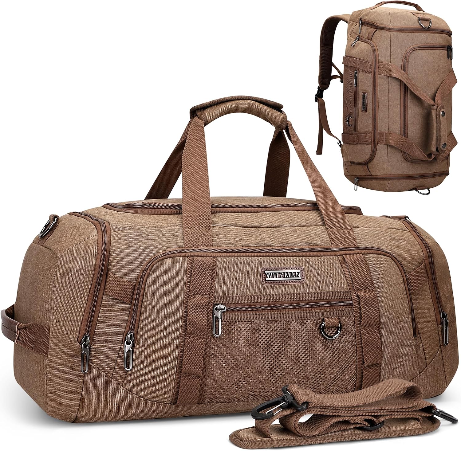 Shoe Bag Travel - Tas Duffle Kanvas untuk Pria 3