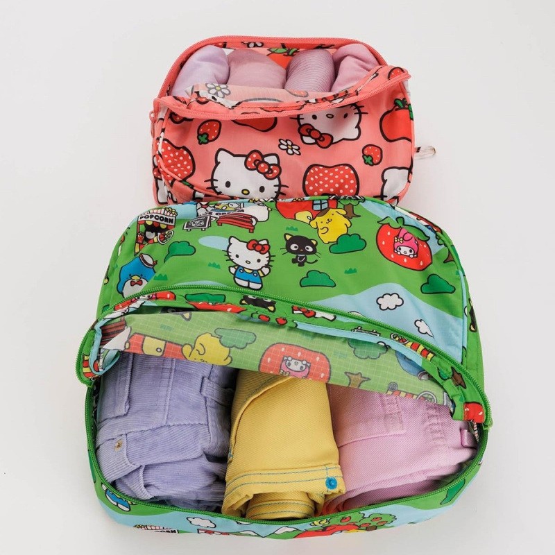 Travel Accessories Wholesale - 3 Buah/Set Tas Penyimpanan HelloKitty Kawaii