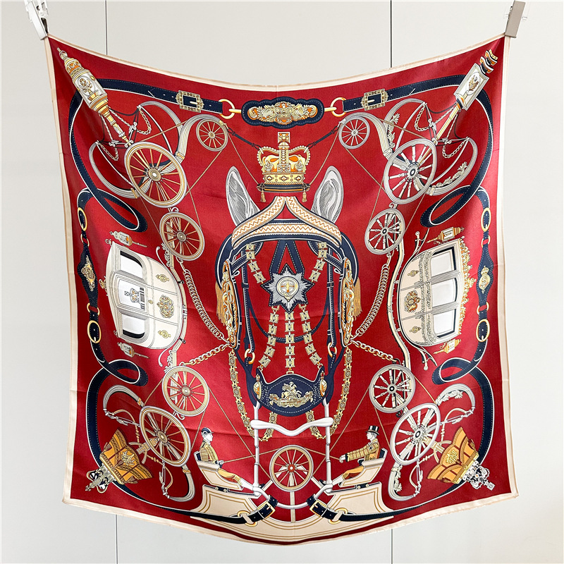 Travel Accessories To Gift - Syal Sutra Lembut 12MM Wanita 90CM