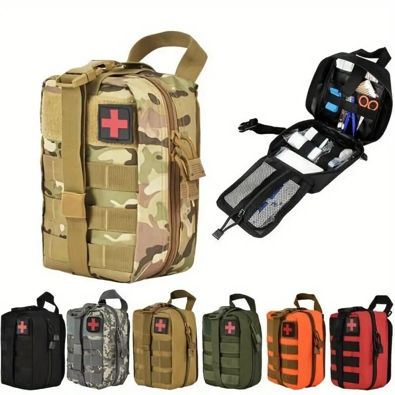 Travel Accessories Kit Bag - Kotak P3K Luar Ruangan EDC Molle,