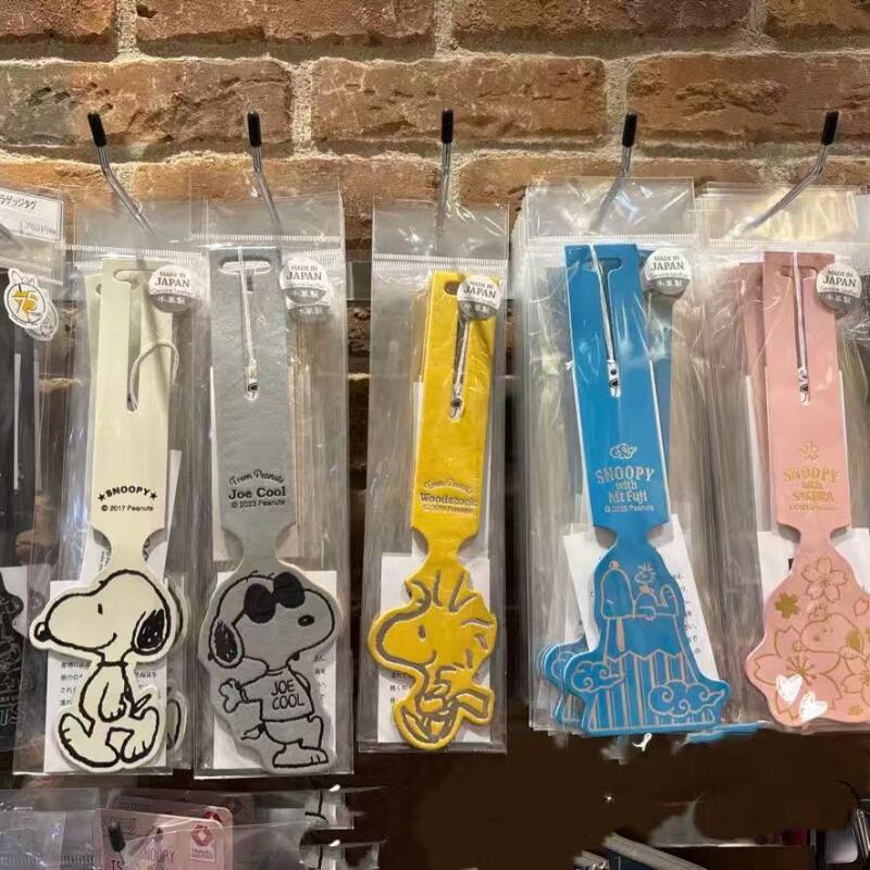 Travel Accessories For Japan Trip - Tag Bagasi Kartun Snoopy Kawaii, Label