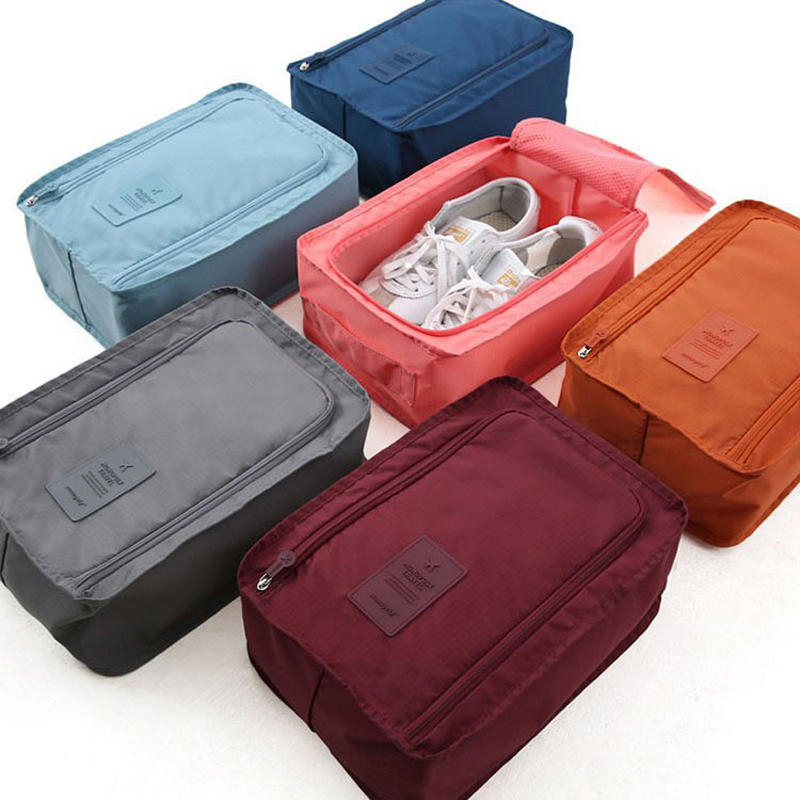 Shoe Bag Travel - Tas Sepatu Portabel Multifungsi Lipat Organizer
