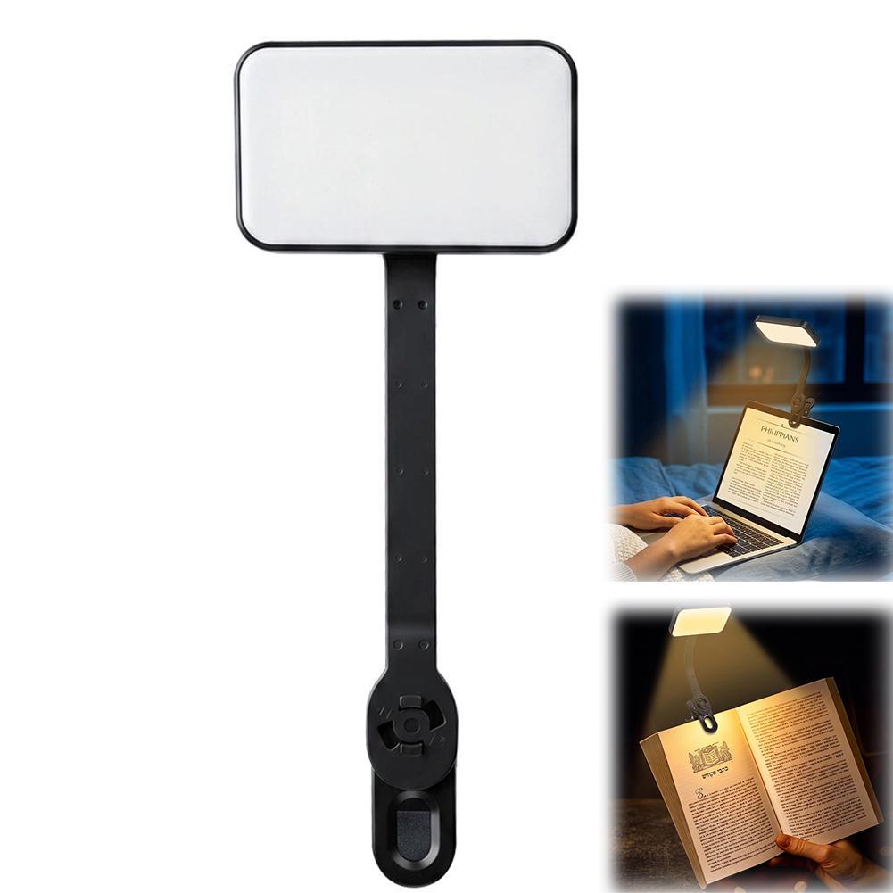 Book Light Flexible - Lampu Baca LED Jepit 3 Mode