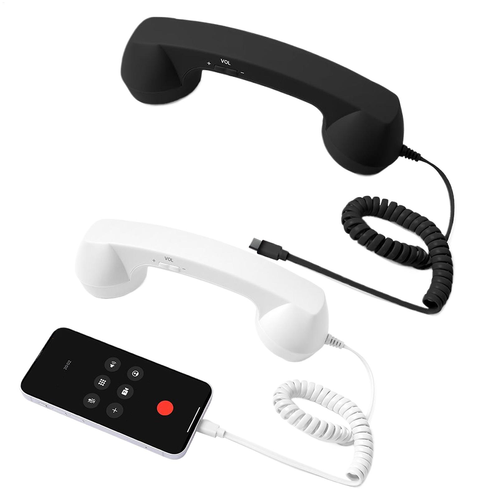 Travel Accessories To Gift - Adaptor Telepon Retro Tipe-C Konverter Telepon
