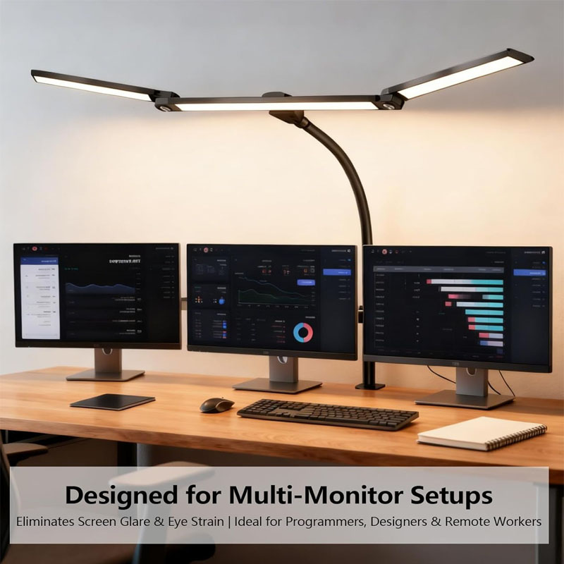 Book Light Flexible - Lampu Meja LED Lampu Meja Ramah
