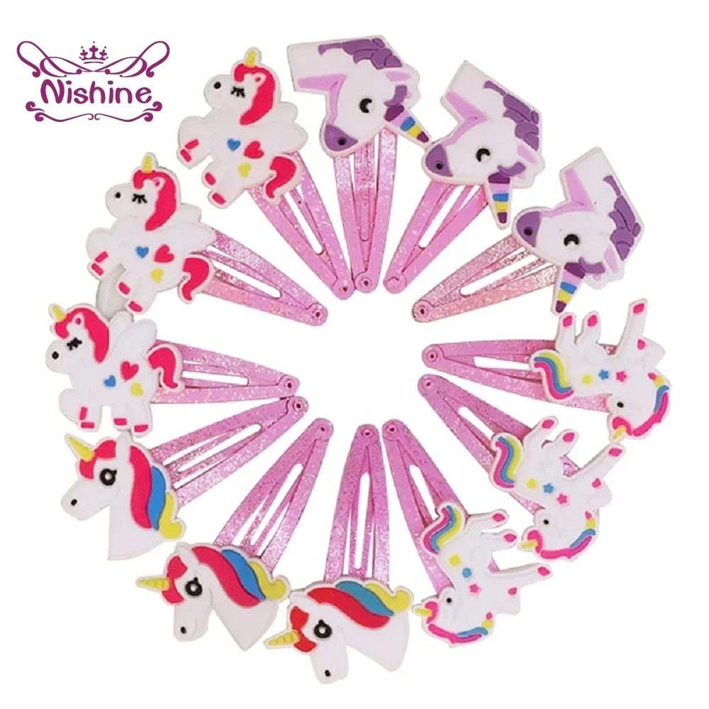 Travel Accessories For 4 Year Old - Nike klip rambut hewan kartun Unicorn,