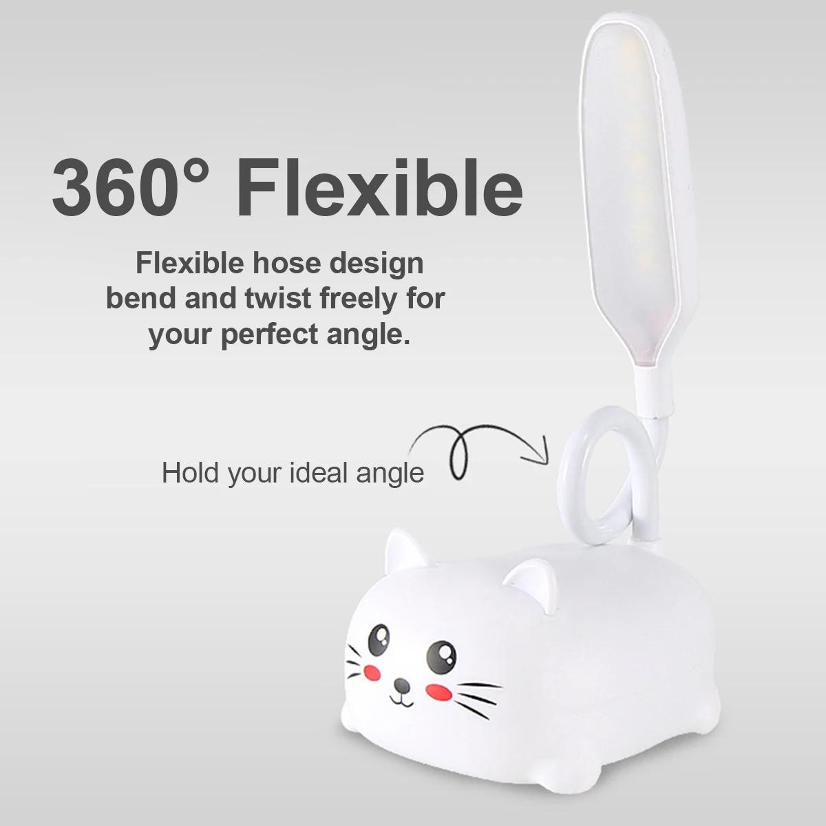 Lampu Malam Kucing Meja Lampu  - Book Light Flexible ulasan dan harga