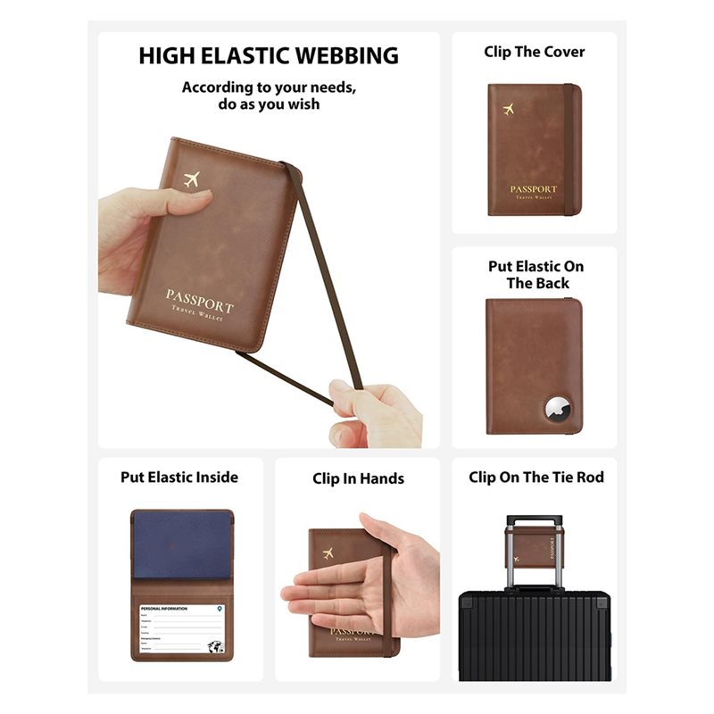 ABRT-Pemegang Paspor Dengan Pe - Travel Accessories Passport Holder ulasan dan harga