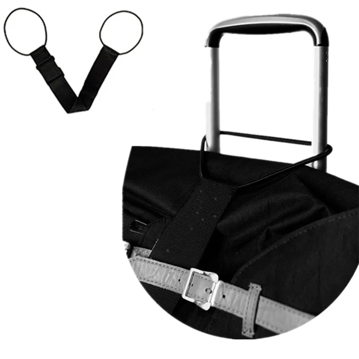 Tali Pengikat Koper yang Dapat - Travel Accessories B&M ulasan dan harga