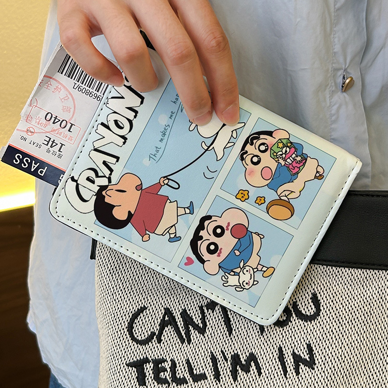 Kawaii Shin Chan Sampul Paspor - Travel Accessories For Japan Trip ulasan dan harga