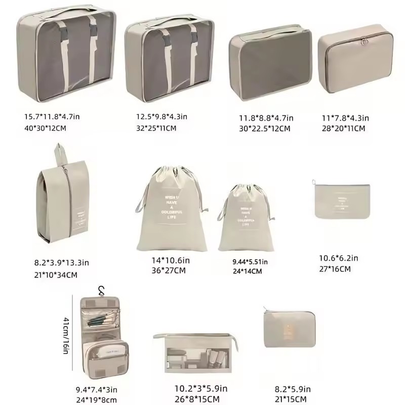 Set Tas Penyimpanan Perjalanan - Travel Accessories Kit Bag ulasan dan harga