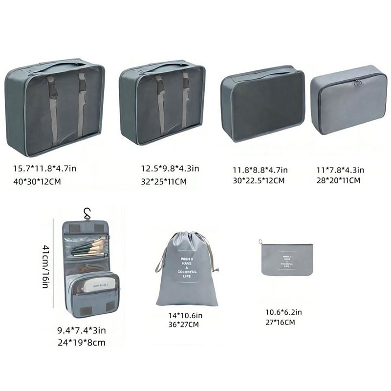 Set Penyimpanan Perjalanan Mul - Travel Accessories Kit Bag ulasan dan harga