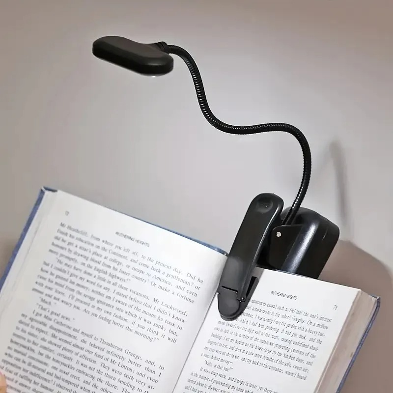 Lampu Buku LED Mini dengan Kli - Book Light Flexible ulasan dan harga