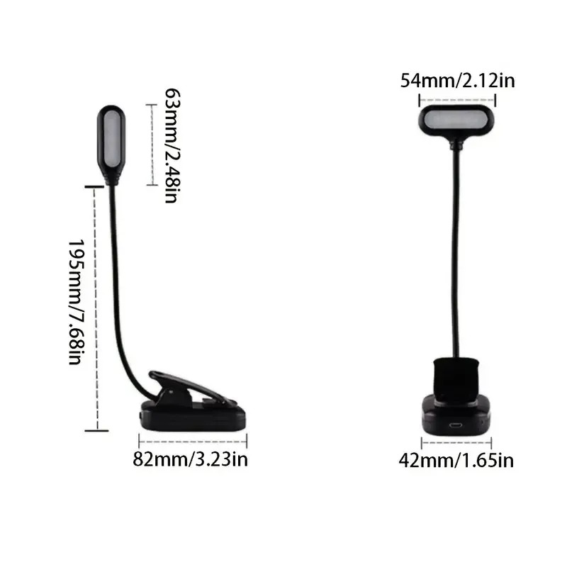 Lampu Buku LED Mini dengan Kli - Book Light Flexible ulasan dan harga