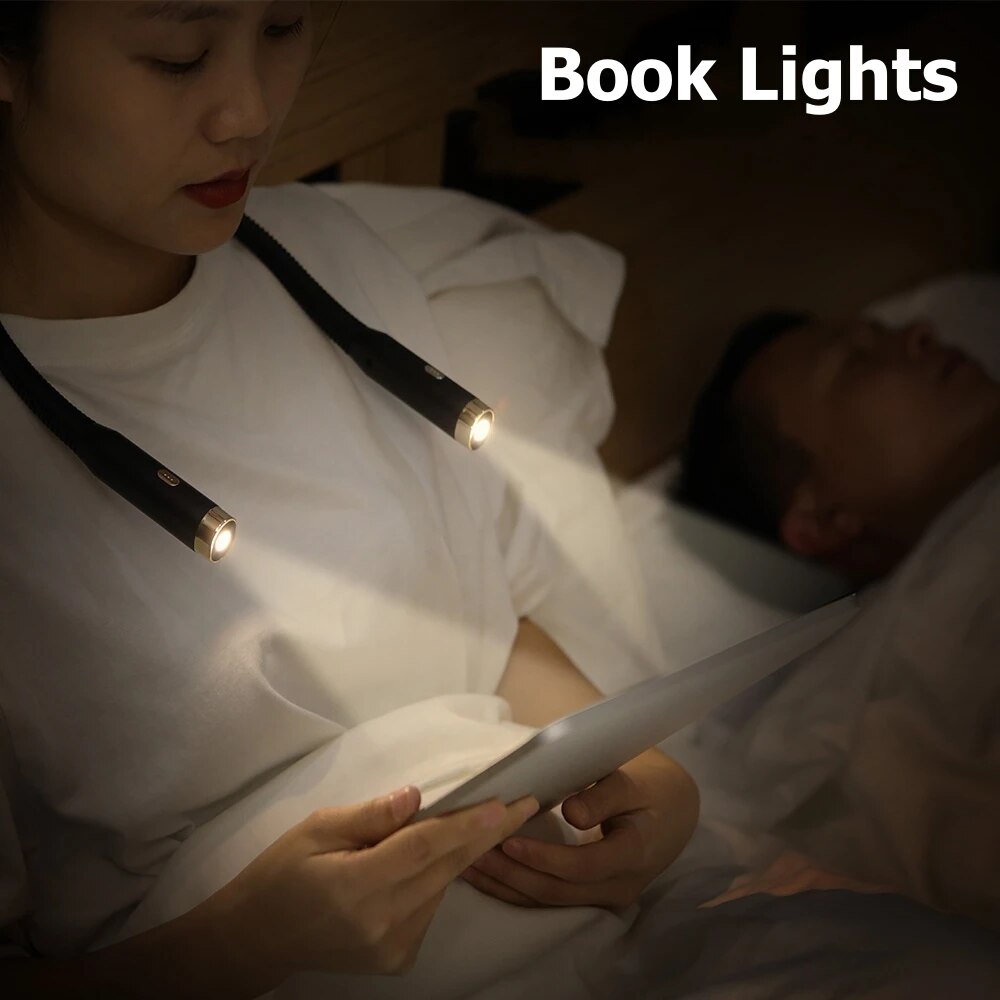 Lampu baca leher lampu buku me - Book Light Flexible ulasan dan harga