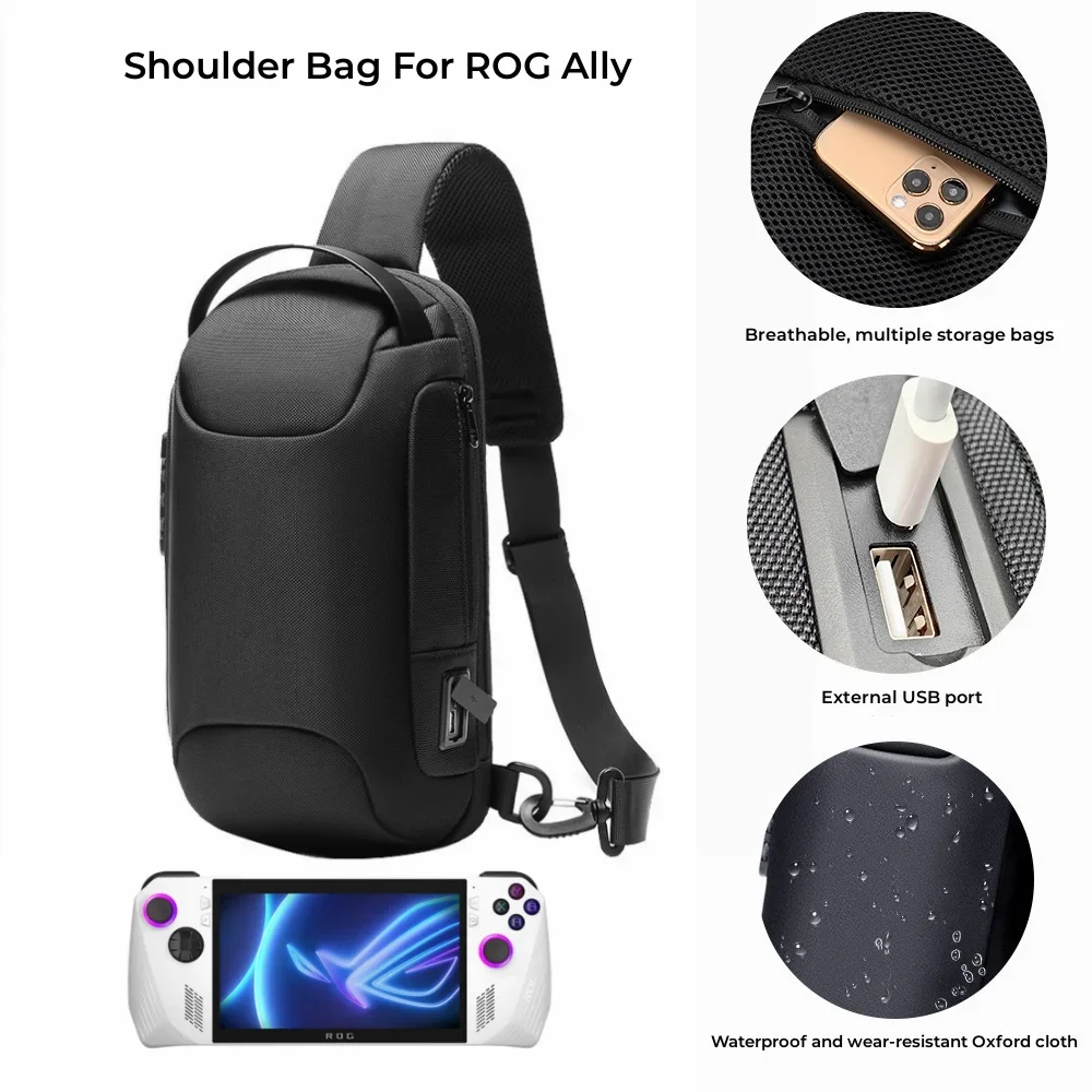 Ransel Bahu Miring Penyerap Gu - Travel Accessories Kit Bag ulasan dan harga