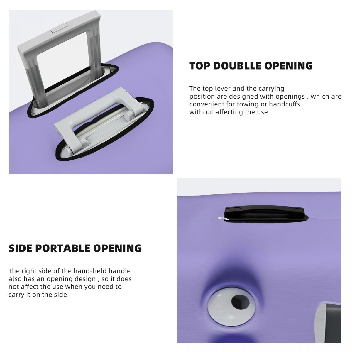 Penutup Koper Cetak Ekspresi L - Travel Accessories To 3D Print ulasan dan harga