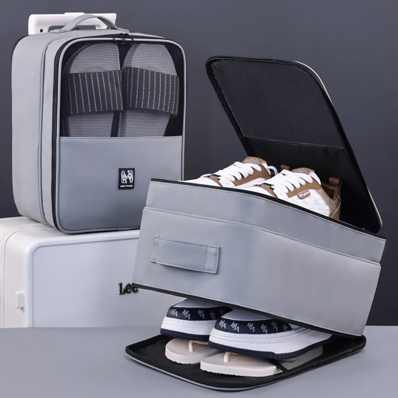Tas Penyimpanan Sepatu Gantung - Shoe Bag Travel ulasan dan harga