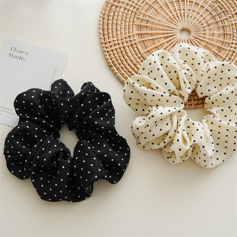 11Cm/14Cm Dot Kain Scrunchies  - Travel Accessories To Gift ulasan dan harga