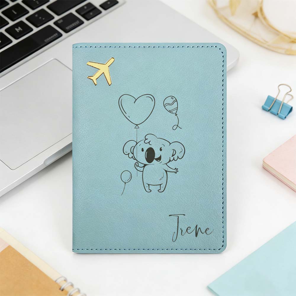 1pc Sampul Paspor Kulit dengan - Travel Accessories Meaning ulasan dan harga