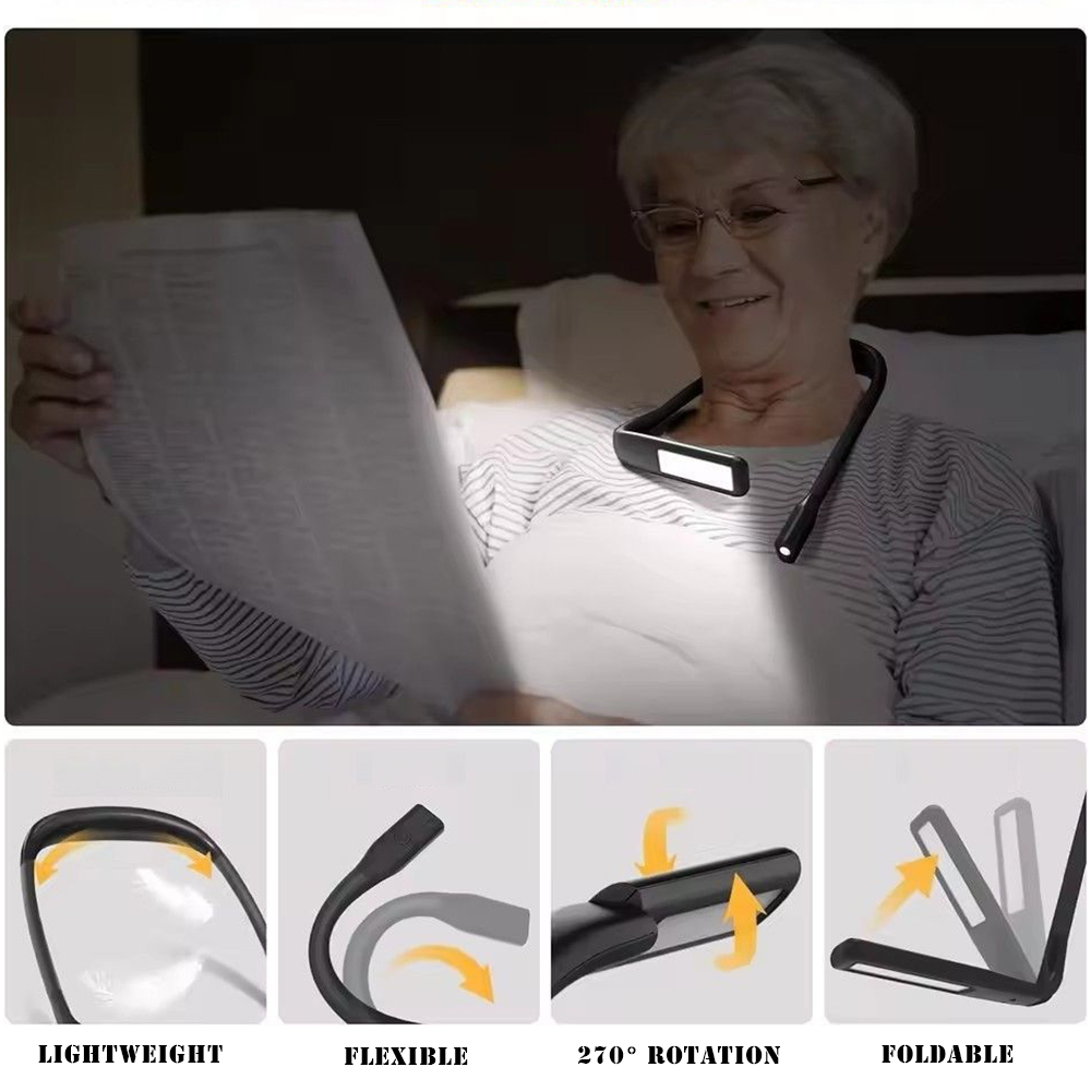 Lampu Baca LED Leher Fleksibel - Book Light Flexible ulasan dan harga
