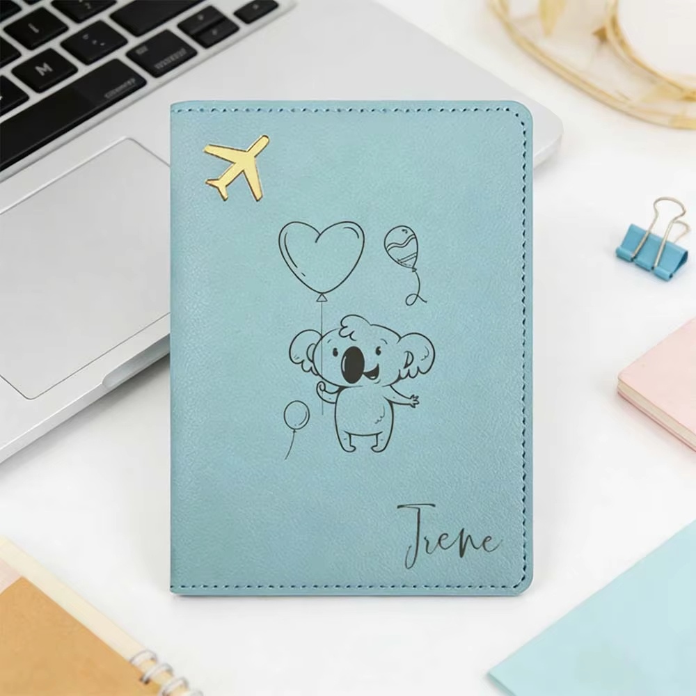 Sampul Paspor Kulit dengan Nam - Travel Accessories Meaning ulasan dan harga