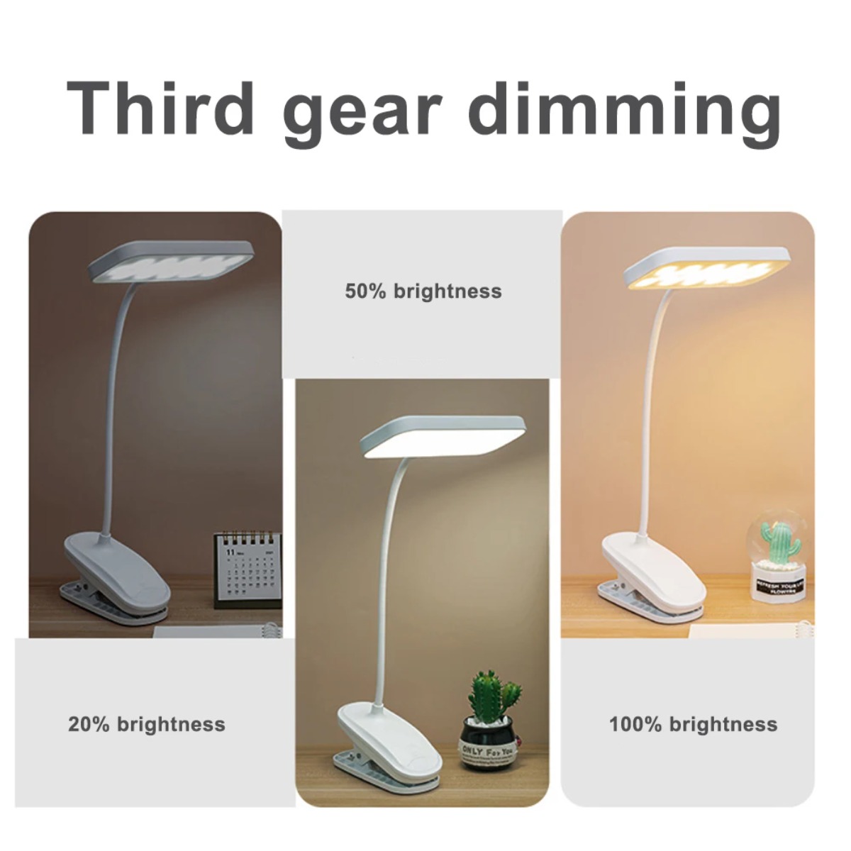 360 °   Lampu Meja Belajar Fle - Book Light Flexible ulasan dan harga