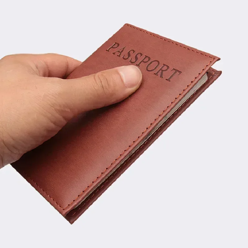 Sarung paspor kulit Pu pria wa - Travel Accessories Passport Holder ulasan dan harga