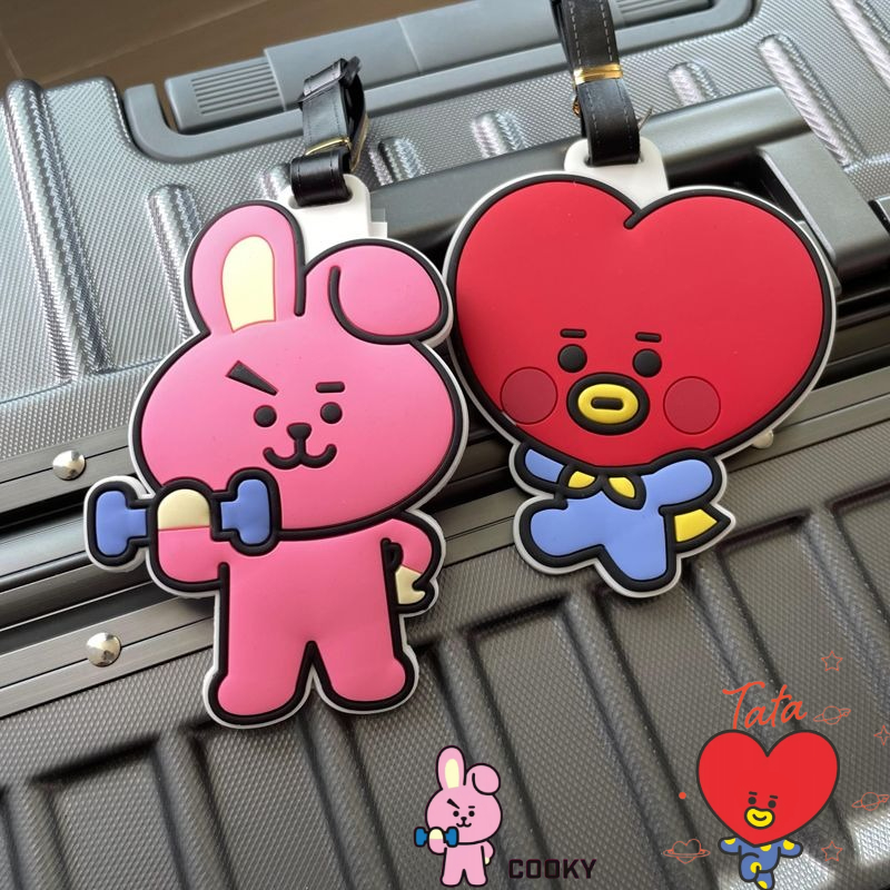 Gantungan kunci kartun BT21 lu - Travel Accessories To Gift ulasan dan harga