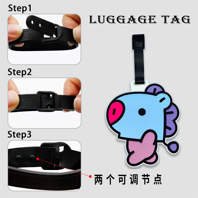Gantungan kunci kartun BT21 lu - Travel Accessories To Gift ulasan dan harga