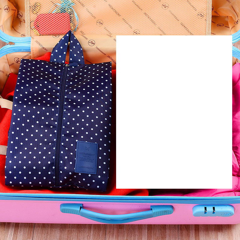 1 Buah Tas Tutorial Pelajar Mo - Shoe Bag Travel ulasan dan harga