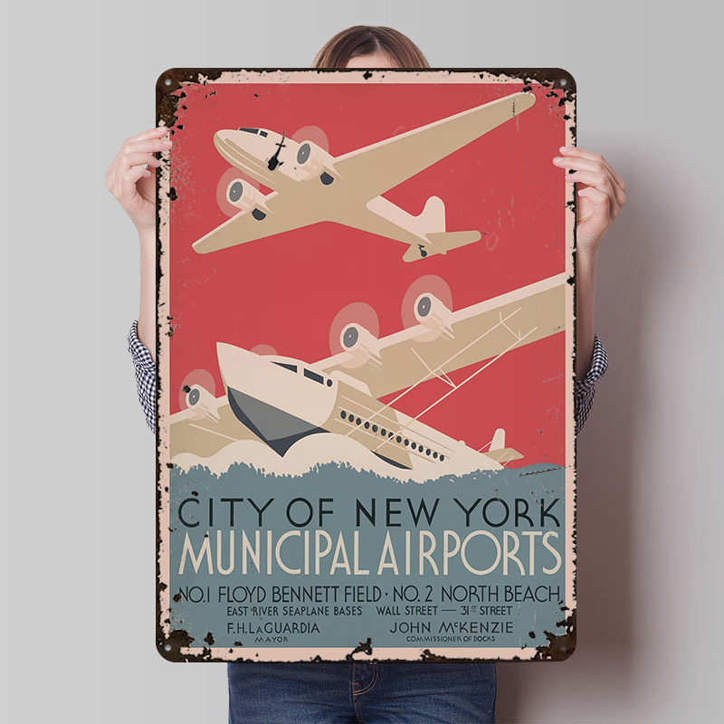 Poster Cetak Perjalanan Bandar - Travel Accessories Nyc ulasan dan harga