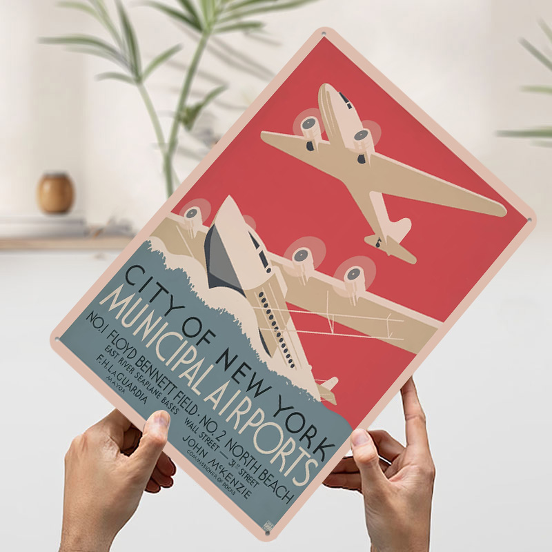 Poster Cetak Perjalanan Bandar - Travel Accessories Nyc ulasan dan harga