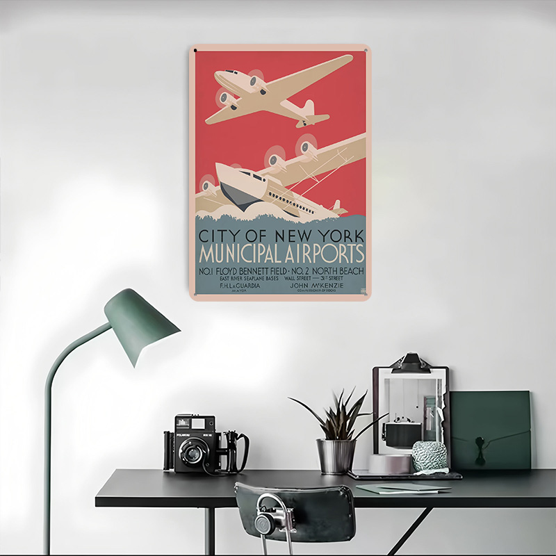 Poster Cetak Perjalanan Bandar - Travel Accessories Nyc ulasan dan harga