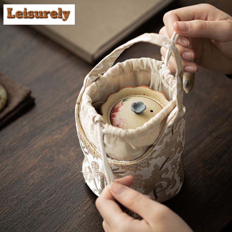 Teh Serut Brokat Cina Cozies T - Travel Accessories Kit Bag ulasan dan harga