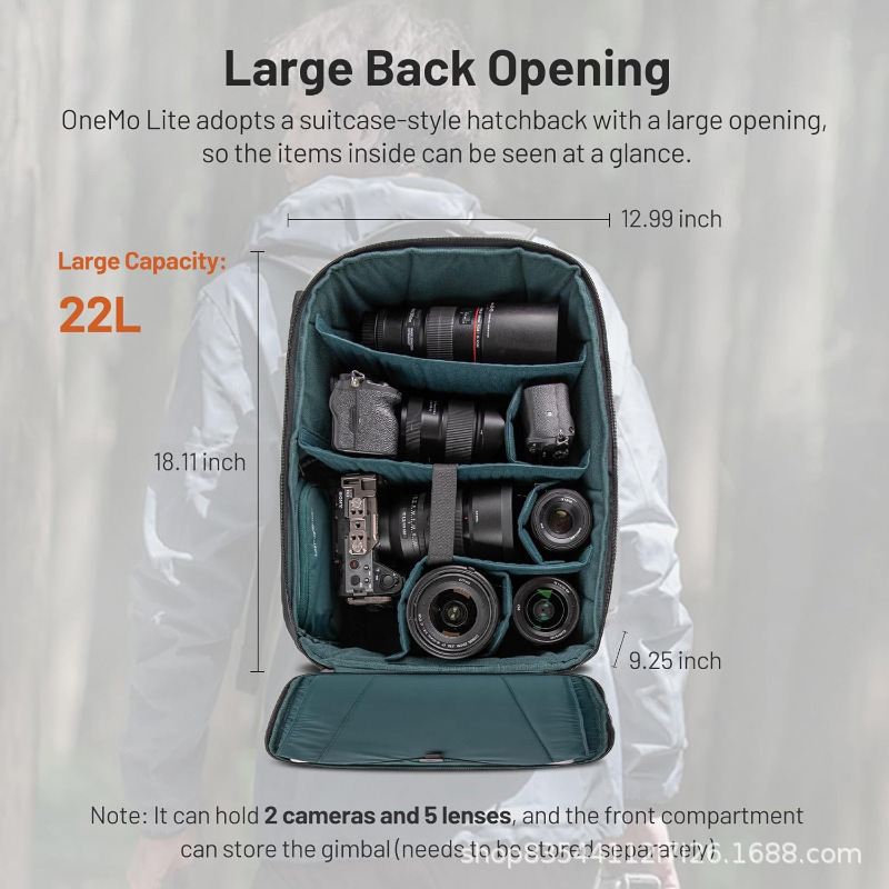Tas Kamera Baru Kapasitas Besa - Camera Bag Travel ulasan dan harga