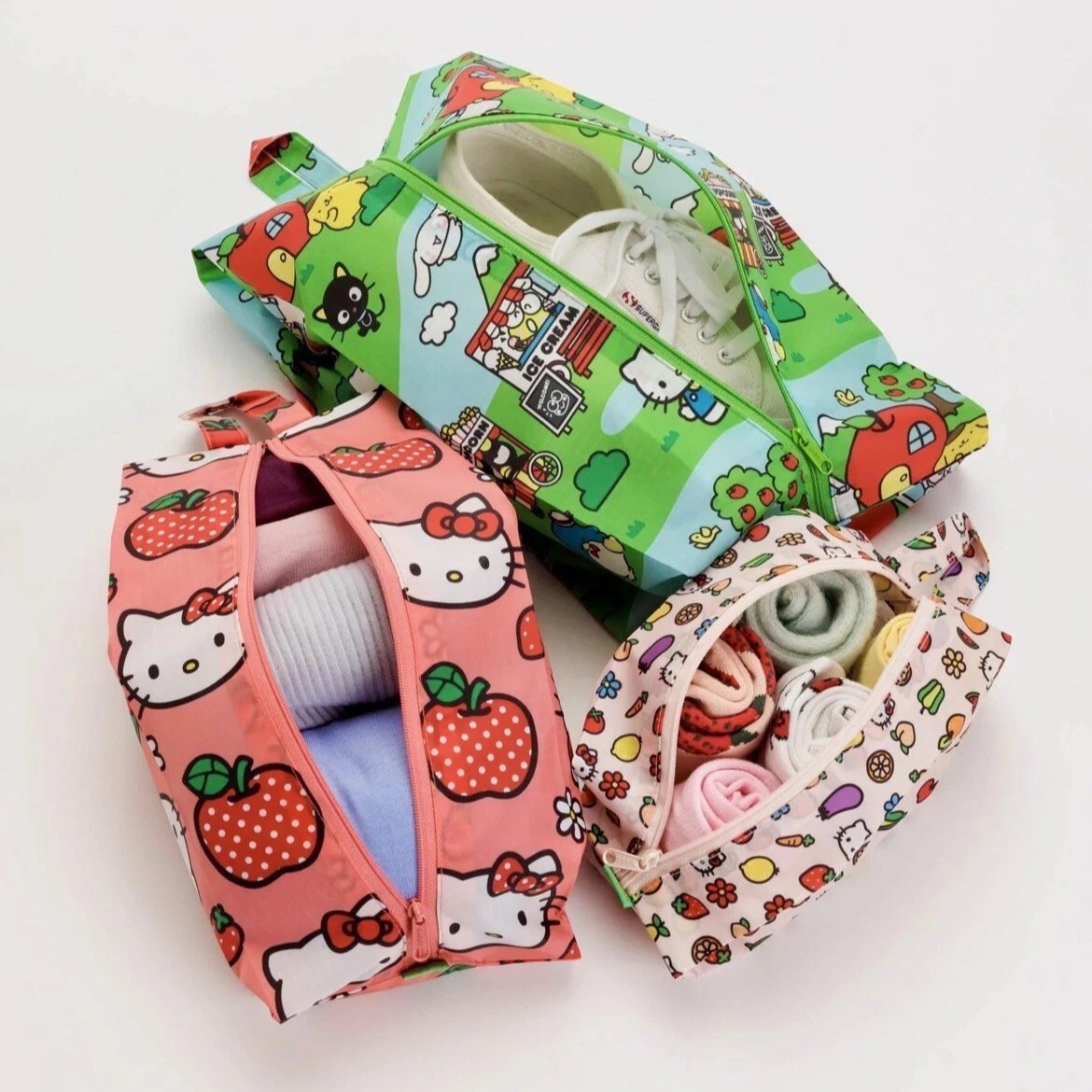 3 Buah/Set Tas Penyimpanan Hel - Travel Accessories Wholesale ulasan dan harga