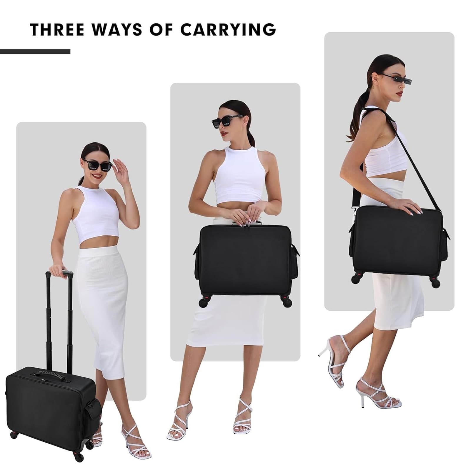 Wadah riasan Salon berguling,  - Travel Accessories In Train ulasan dan harga