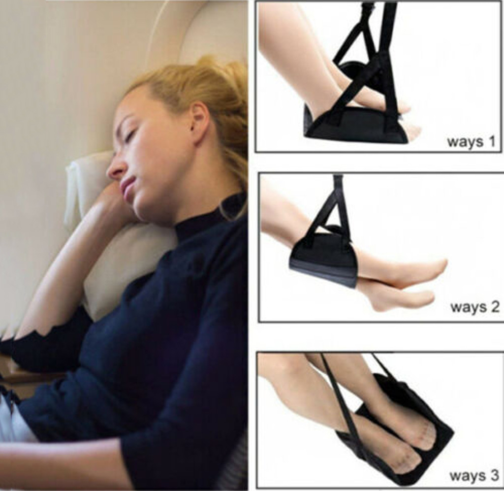 Sandaran Kaki Pesawat, Hammock - Travel Accessories In Train ulasan dan harga