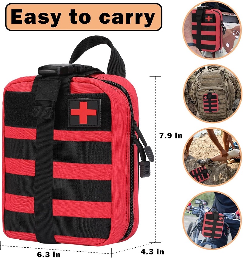 Kotak P3K Luar Ruangan EDC Mol - Travel Accessories Kit Bag ulasan dan harga