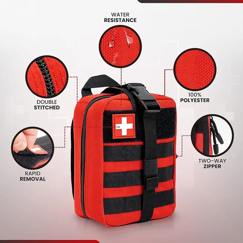 Kotak P3K Luar Ruangan EDC Mol - Travel Accessories Kit Bag ulasan dan harga